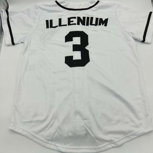 ILLENIUM Jersey | Baseball Jersey White Medium